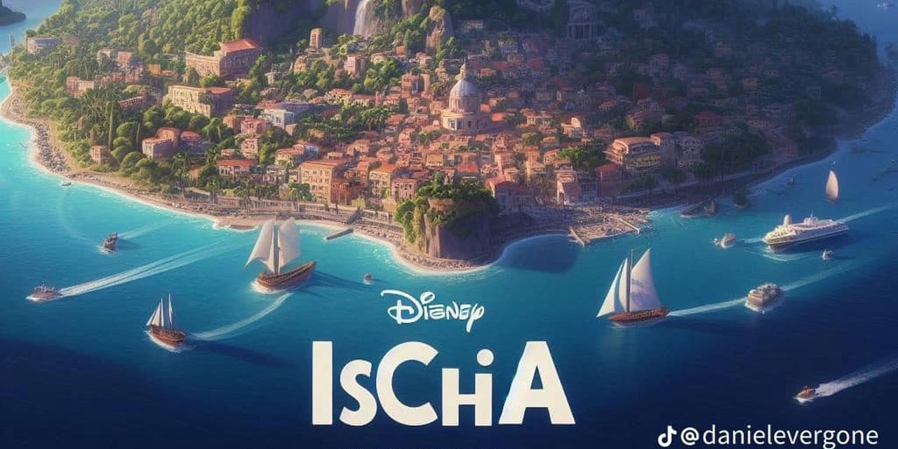 Ischia, Napoli e Procida in stile Disney Pixar